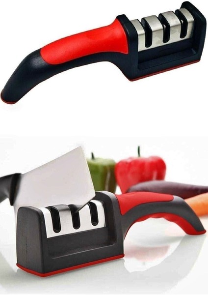 3’lü Açılı Bıçak Bileme Makinesi Seti, Hızlı ve Kolay Bileme Aleti