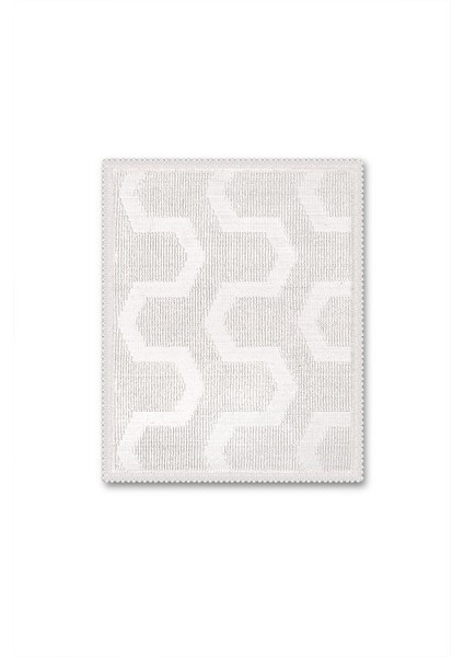 Dome Bukle Doğal Pamuklu 2'li Banyo Paspas Seti 60X100+50X60 cm - Ekru modelleri