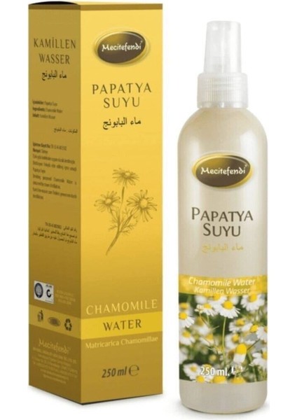 Papatya Aromalı Şekersiz Meyve Suyu 250 ml - Doğal Buhar Distilasyonu ile Üretilmiştir fiyatları