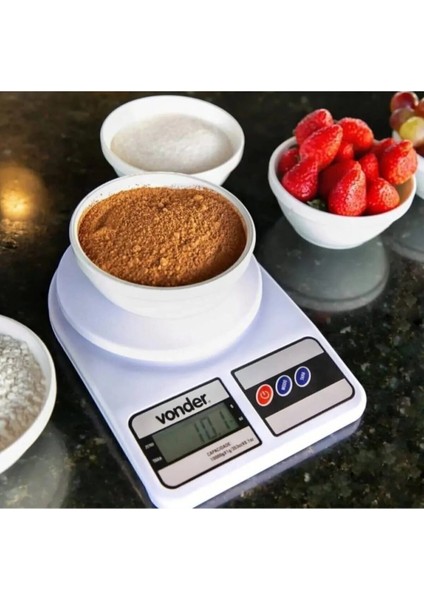 Renkli Dijital Hassas Terazi 10 kg LCD Ekranlı Mutfak Tartısı