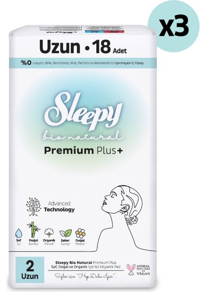 Bio Natural Premium Plus Hijyenik Ped Süper Avantaj Paketi Uzun 54 Adet fiyatları