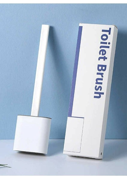 Bükülebilir Silikon Tuvalet Fırçası, Hijyenik ve Kullanışlı Tasarım