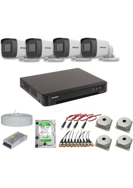 Haikon 4 Kameralı Full Set