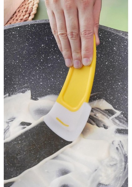 Silikon Spatula Tavan ve Bulaşık Temizliği Için Esnek ve Dayanıklı Sıyırıcı