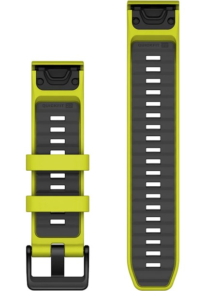 Quickfit 22 mm Yedek Kayış - Sarı/grafit fiyatları