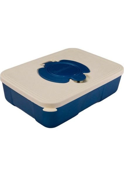 Durubox Mini Islak Mendil Saklama Kutusu Gıda Uyumlu Sertifikalı Kilitli Kapaklı Ergonomik Tasarım