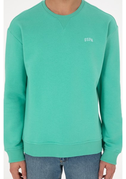 Erkek Koyu Mint Sweatshirt 50295148-VR152
