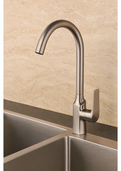 Alfa Antrasıt Mutfak Bataryası