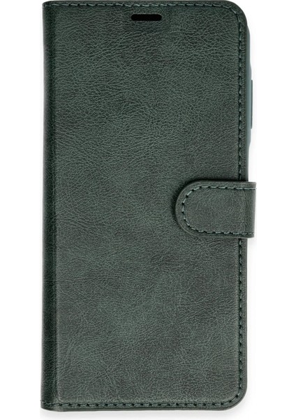 Newface Samsung Galaxy A35 5g Kılıf Trend S Plus Kapaklı Kılıf - Yeşil fiyatları