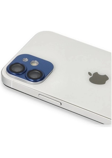 Newface iPhone 11 Pers Alüminyum Kamera Lens - Lacivert modelleri