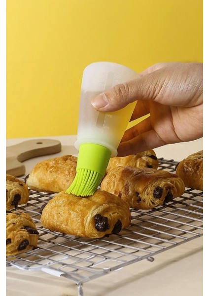 Yeşil Fırçalı Yağdanlık, Fırın Için Güvenli ve Kolay Kullanım fiyatları