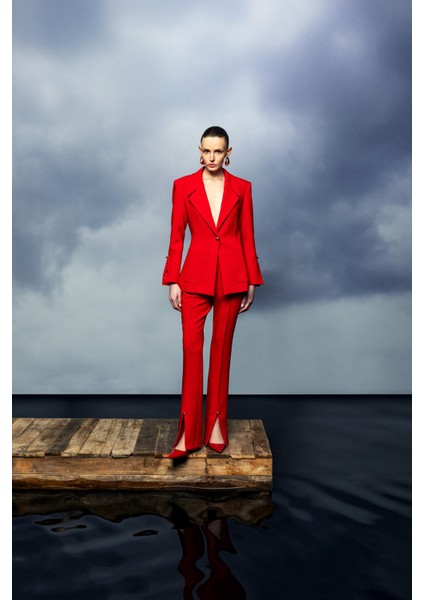 Tek Düğmeli Blazer Ceket 26W50818