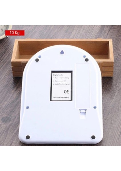 Beyaz Dijital Mutfak Hassas Terazi 10KG, Çok Renkli, Güvenilir ve Çok Fonksiyonlu fiyatları