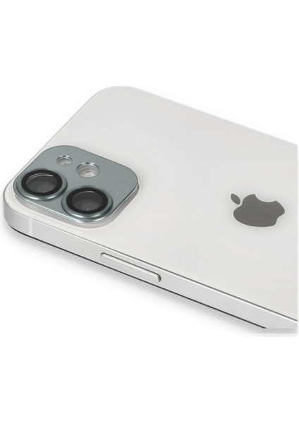 Newface iPhone 11 Pers Alüminyum Kamera Lens - Yeşil modelleri
