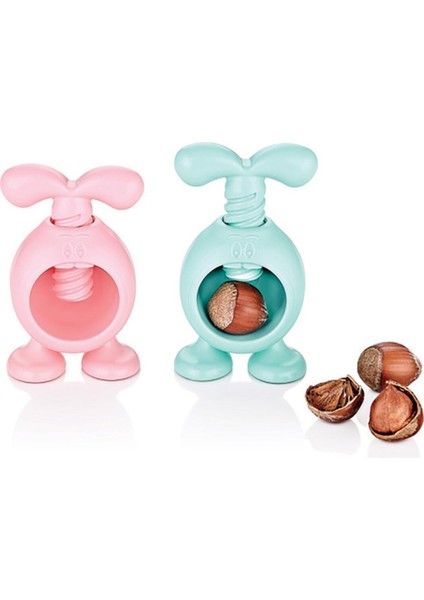 Iki Adet Plastik Fındık Kırma Aleti, Kolay ve Pratik Kullanım