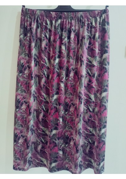 Beli Lastikli Desenli Penye Kumaş Maxi Boy Anne Etek %100 PAMUK38BEDEN 100KG indirimleri