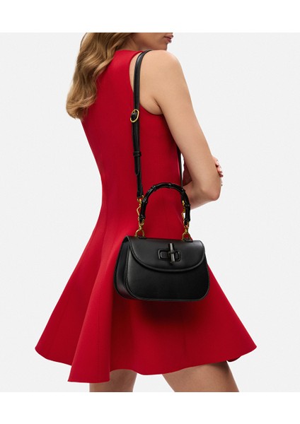 Kapaklı Deri Görünümlü Çanta IW6250052008001 modelleri