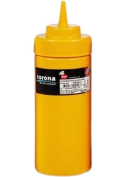 450 ml Sarı Sosluk Şişesi, Geniş Kapaklı Ketçap ve Mayonez Şişesi