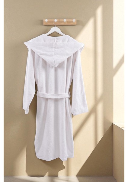 Cottonverse Kapüşonlu Bornoz – %100 Pamuk , Unisex fiyatları