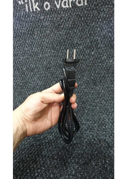 1.2m Tartı Terazi Güç Kablosu Siyah, Dayanıklı ve Güvenli Kullanım