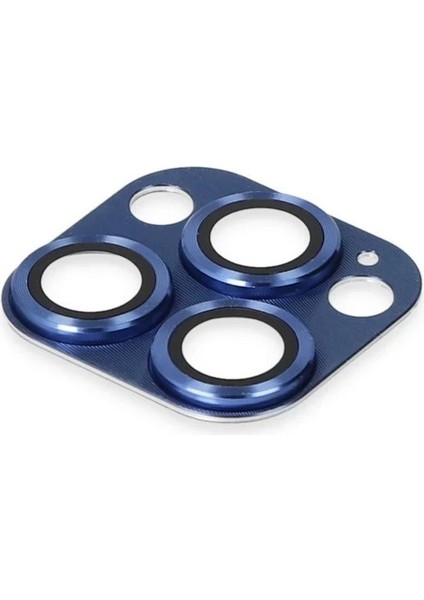 Newface iPhone 13 Pro Max Pers Alüminyum Kamera Lens - Lacivert fırsatları