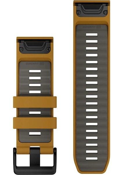 Quickfit 26 mm Yedek Kayış - Sonbahar/çakıl Gri Silikon fiyatları