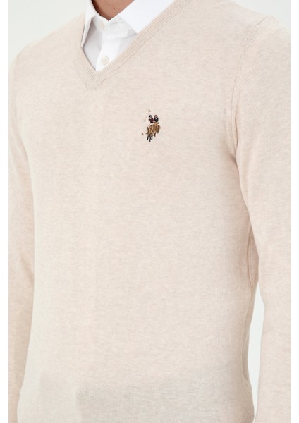 Erkek Krem Melanj Kazak /Triko 50288885-VR159