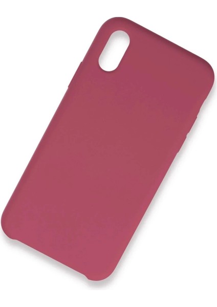 Newface iPhone Xs Max Kılıf Lansman Legant Silikon - Fuşya fiyatları