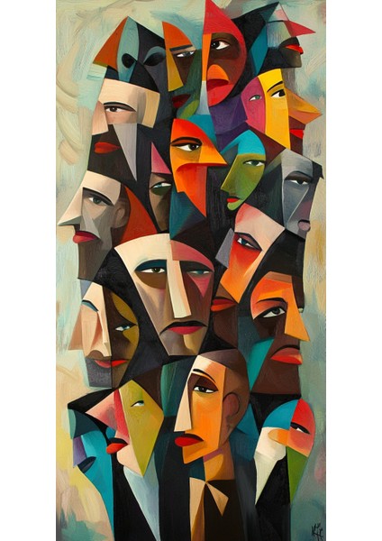 Soyut Sanat Duvar Salon Güzellik Salonu Ofis Dükkan Dekarasyon Kanvas Tablo fiyatları