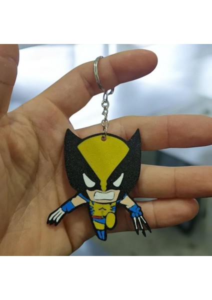 Wolverine Sevimli Figür Karakter Anahtarlık