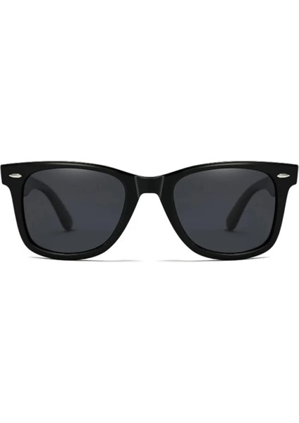 Parlak Siyah Wayfarer Model Kadın Güneş Gözlüğü fırsatları