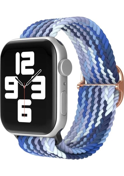 Newface Apple Watch 38MM Star Kordon - Lacivert-Mavi
