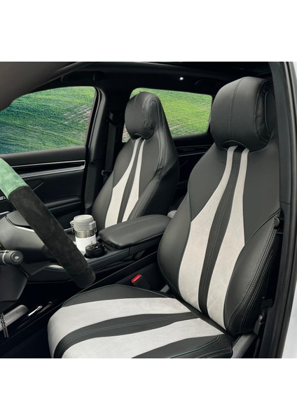 BYD SEAL U DM-İ Araca Özel Oto Koltuk Kılıfı - Alkantara ve Deri