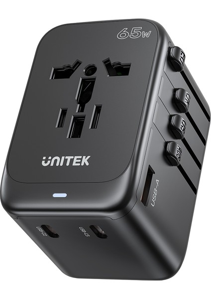 65W Universal Travel Adaptör 3xusb-C+1xusb-A