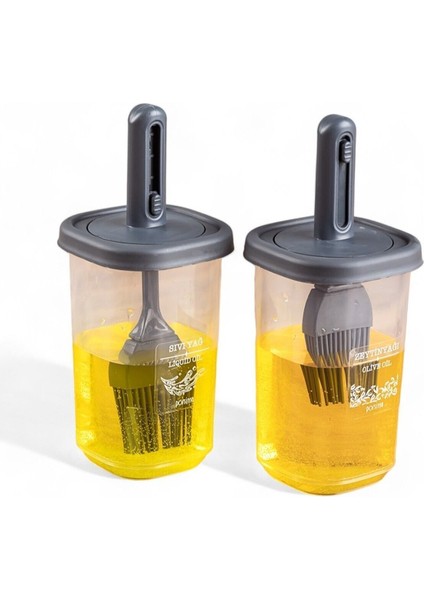 Şık 2'li Yağlık Takımı ve Standı, Fırçalı Siyah Tasarım fiyatları