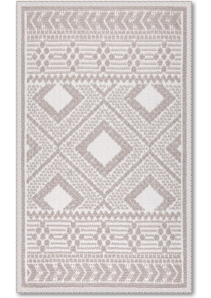 Bukle Bohem Doğal Pamuklu 2'li Banyo Paspas Seti 60X100+50X60 cm - Taş fiyatları