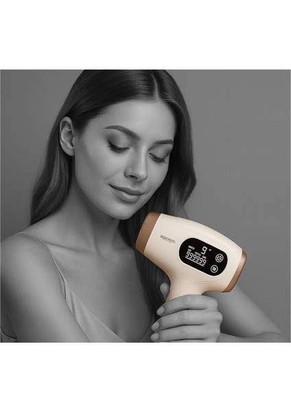 Lazer Epilasyon Tüy Alma Cihazı Otomatik Yüz Vücut Hassas Bölge 999.999 Atım