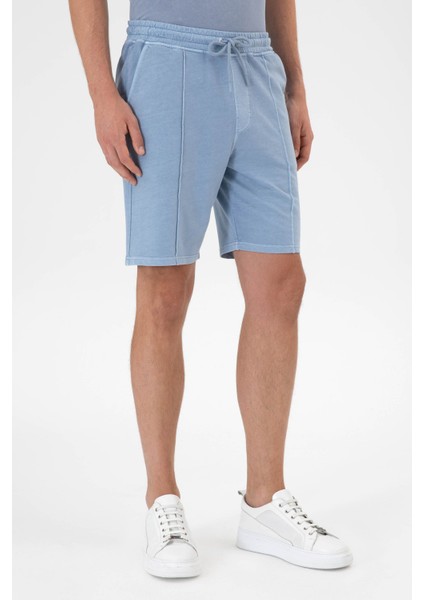 Erkek Mavi Şort (Örme) 50306976-VR036 fiyatları