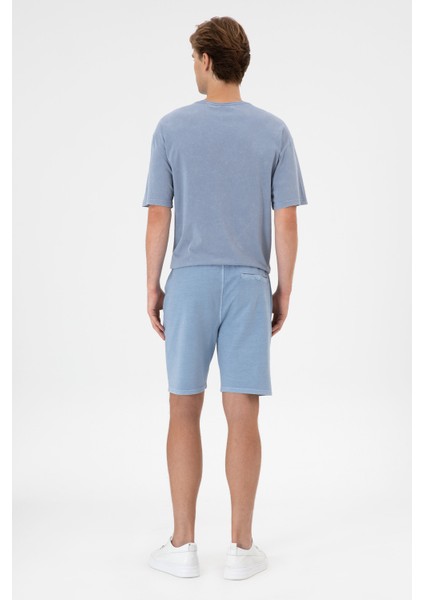 Erkek Mavi Şort (Örme) 50306976-VR036 fırsatları