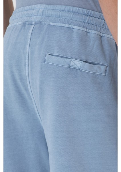 Erkek Mavi Şort (Örme) 50306976-VR036