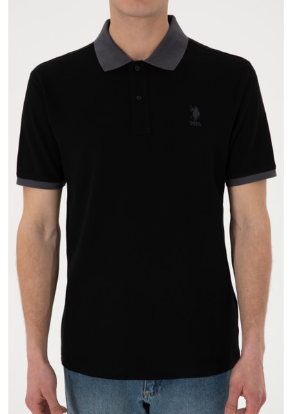 Erkek Siyah Tişört Basic 50305989-VR046