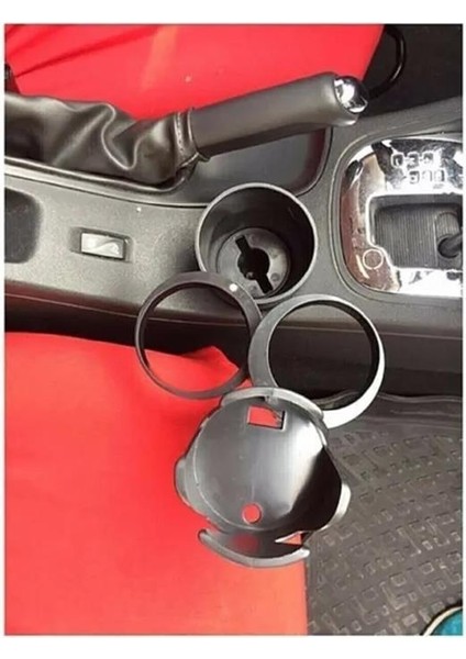 Araç Içi Bardaklık 3 Ayrı Kat Kupa Bardak Şişe Telefon Tutucu Kahve Içecek Termos Gözük Tutacağı modelleri