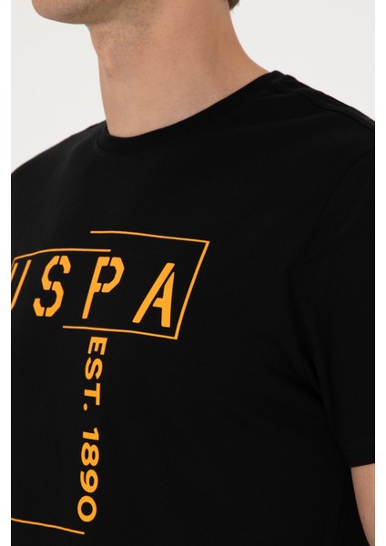 Erkek Siyah Tişört 50306908-VR046