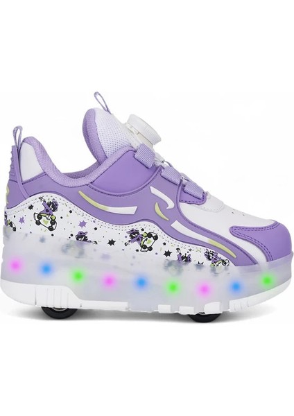 Rocky Mor Ortopedik Işıklı Patenli Çocuk Spor Ayakkabı Nils F modelleri