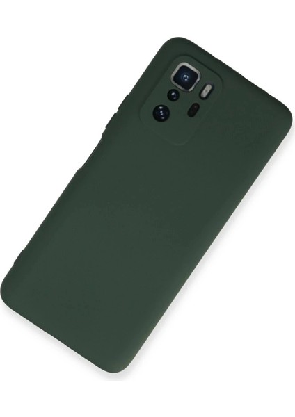 Newface Xiaomi Poco X3 Gt Kılıf Nano Içi Kadife Silikon - Koyu Yeşil fiyatları