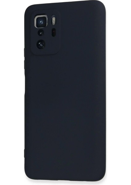 Newface Xiaomi Poco X3 Gt Kılıf Nano Içi Kadife Silikon - Lacivert modelleri