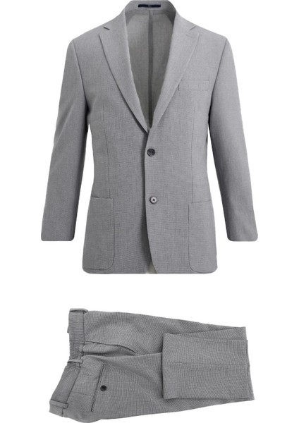 Gri Casual Takım Elbise