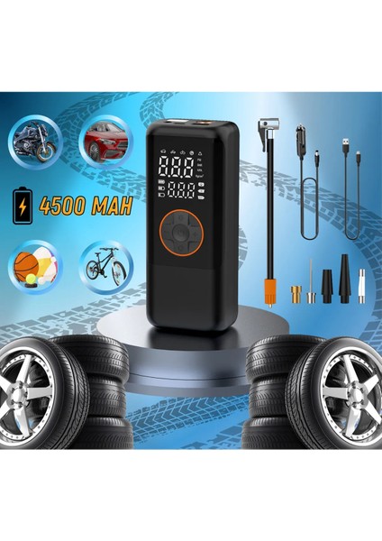 Avantaj Paketi 16000PA Araç Vakum Üfleme Süpürge 4500 Mah Araç Motor Kompresör Teker Lastik Pompası modelleri