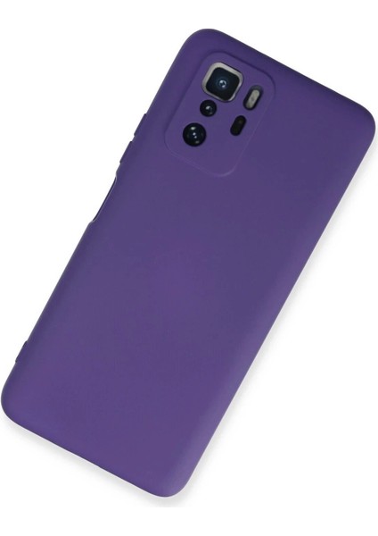 Newface Xiaomi Poco X3 Gt Kılıf Nano Içi Kadife Silikon - Mor fiyatları