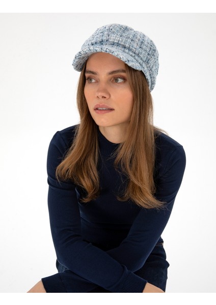 Kadın Mavi Şapka 50317741-VR036